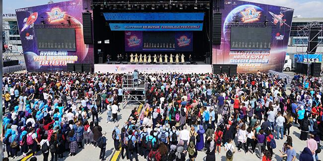 Ziyaretvanên TEKNOFEST ê ji 1 mîlyonî derbas bû