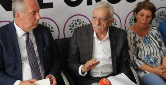 Muharrem Ince seredana Ahmet Türk kir