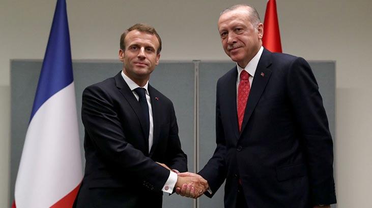 Tayip Erdogan bi Macron re bi telefonê axifî