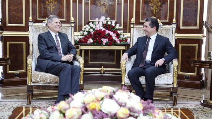 Mesrûr Barzanî û heyeta Amerîka hevdîtin kirin