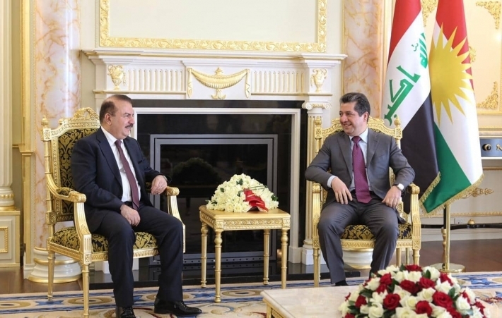 Serokwezîr Barzanî bi wezîrê karên hundir re hevdîtin kir