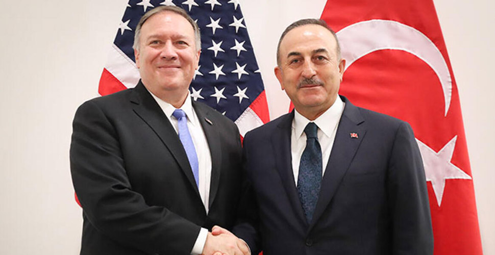 Çavusoglu û Pompeo bi telefonê axifîn