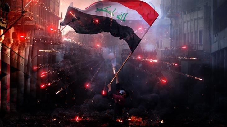 Li bajarê Necefê agir berdan sefareta Îranê