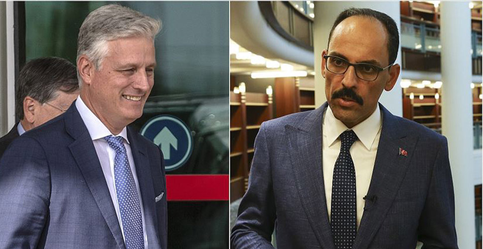 Ibrahim Kalin bi O'Brien re axifî