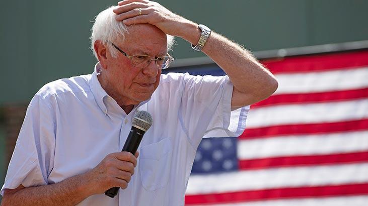 Raqibê Trump, Sanders di berxwe neda û ket nexwesxanê