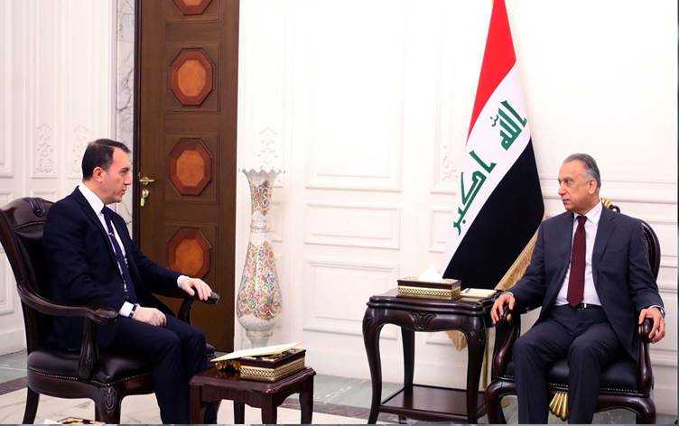 Kazimî balyozê Tirkiyê yê Bexdayê qebûl kir