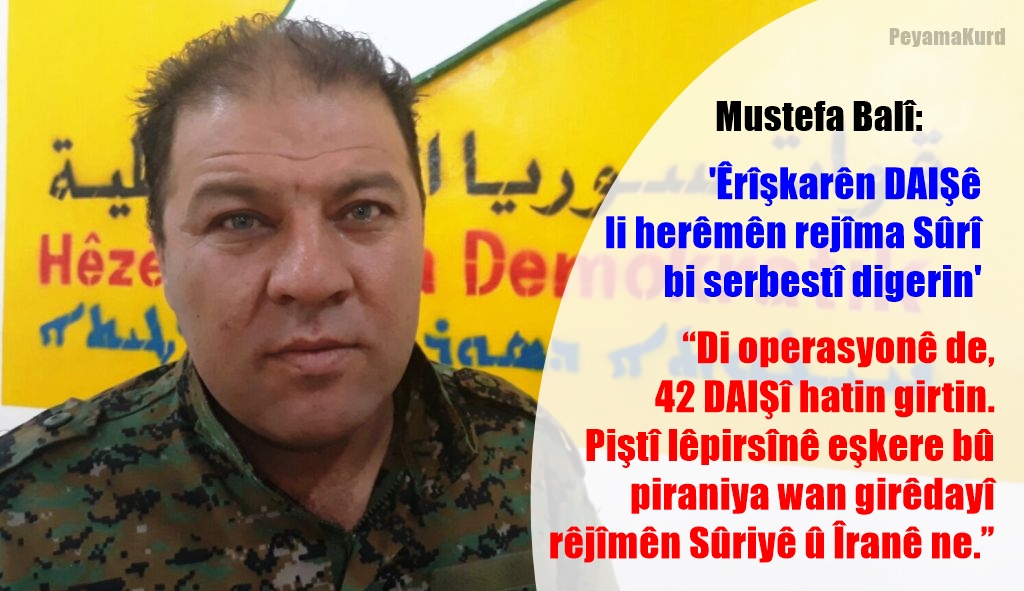 HSD: DAISiyên hatine girtin girêdayî rejîmên Îranê û Sûriyê ne