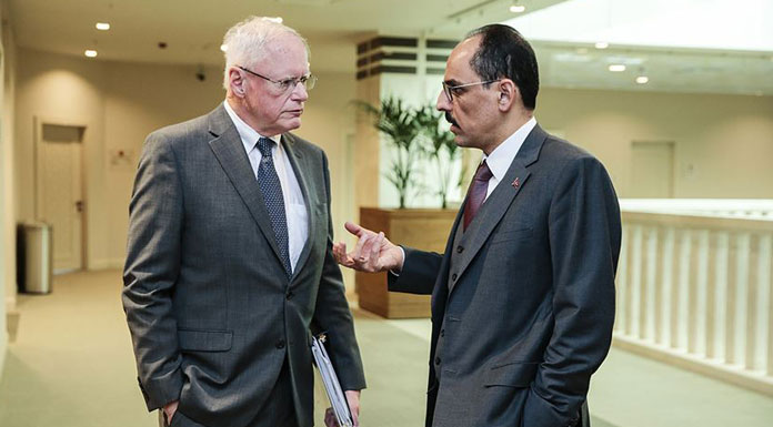 Ji Serokomariya Tirkiyê daxuyaniya hevdîtina Jeffrey û Kalin