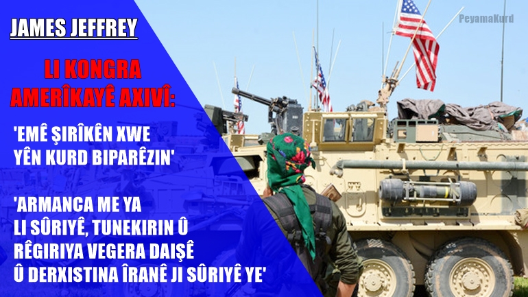 'Amerîka hewl dide di navbera Tirkiye û Kurdan de rola navbeynkariyê bilîze'