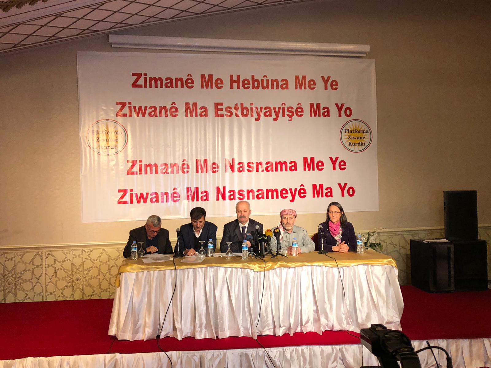 Li Amedê Konferansa Platforma Zimanê Kurdî birêve diçe