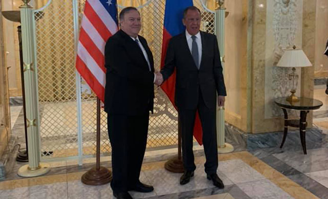 Lavrov û Pompeo civîyan: Dema destpêkirina proseya hevkariyê hatiye