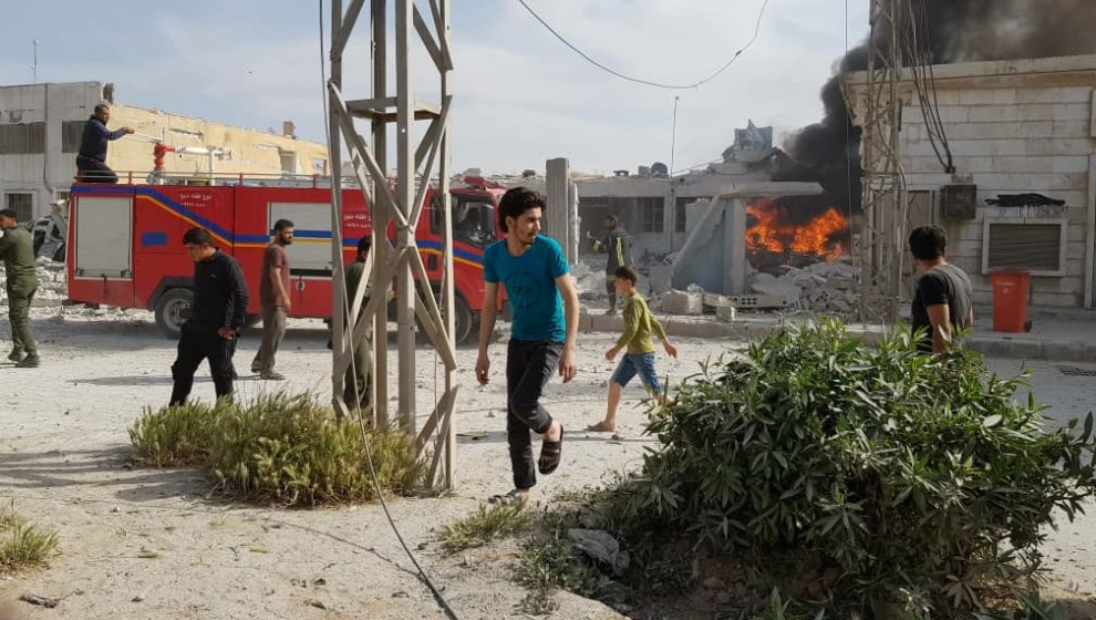 Minbic Teqîn | Ji Asayîsa Navxwe daxuyanî: Endamekî me can da, 10 kes birîndar bûn