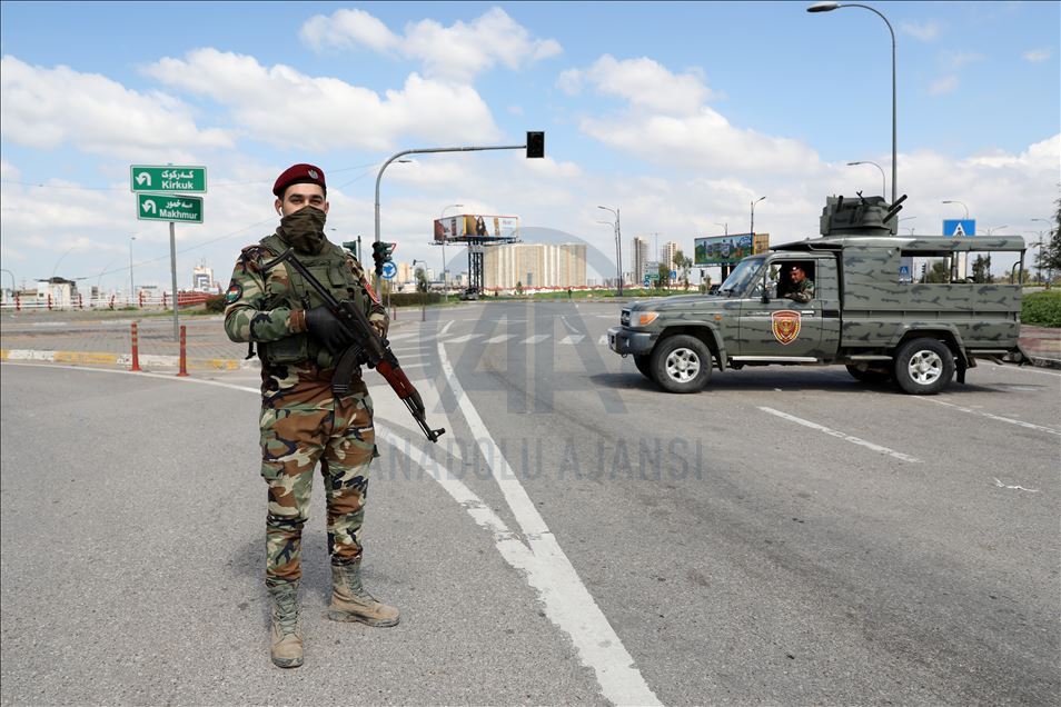 Li Iraqê hefteyekî derketina derve qedexe ye