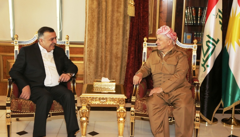 Serok Barzanî pêswaziya Serokê Partiya Hel Kerbulî kir