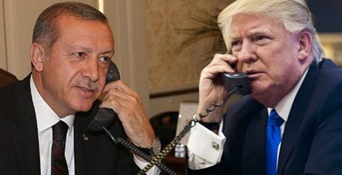 Trump û Erdogan bi telefonê axifîn