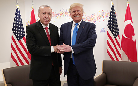 Trump: Min nehist Erdogan êrîsî hêzên Kurdî bike
