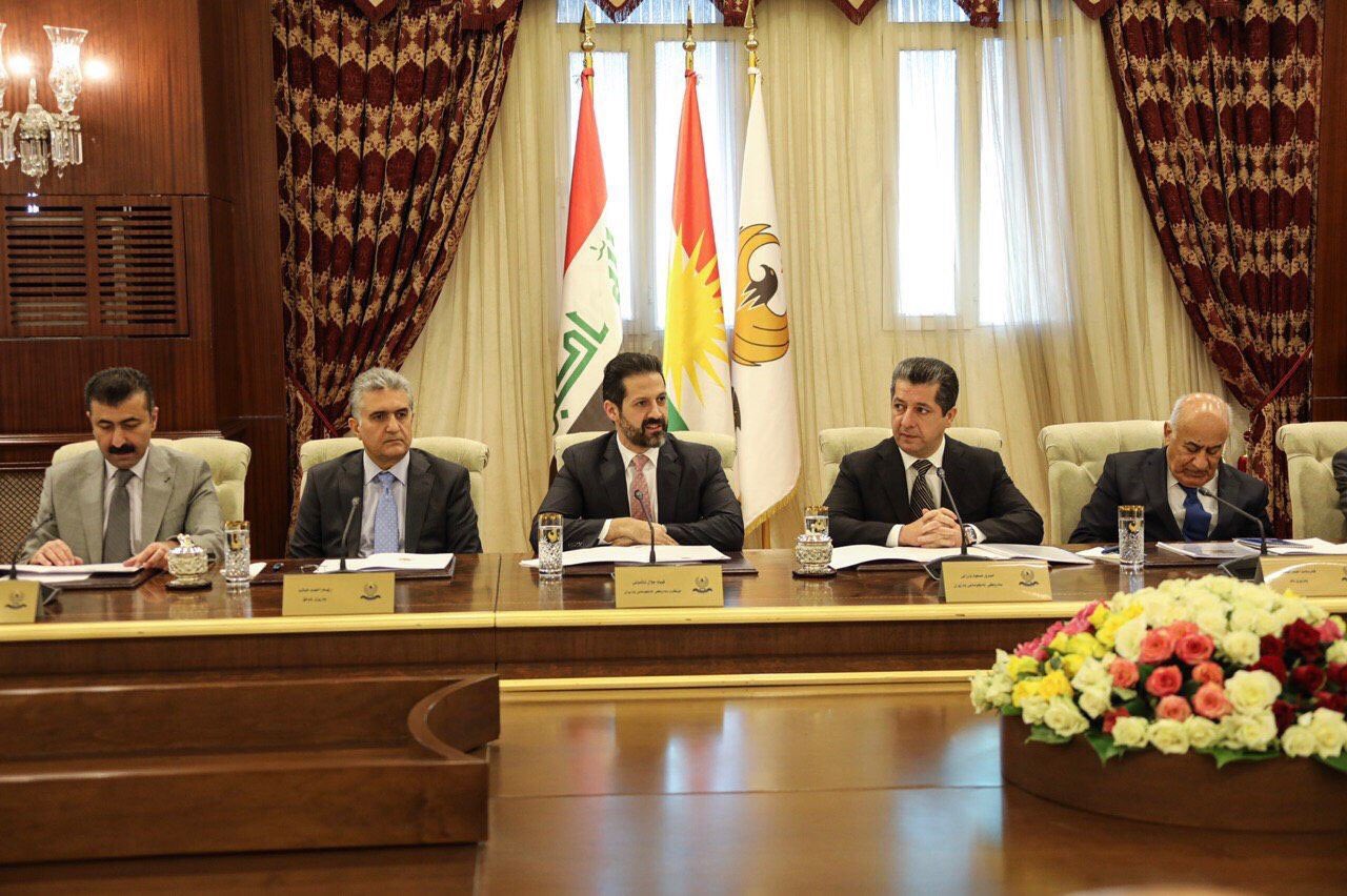 Bi serokatiya Mesrûr Barzanî sandeke Hikûmeta Herêmê serdana Bexdayê dike