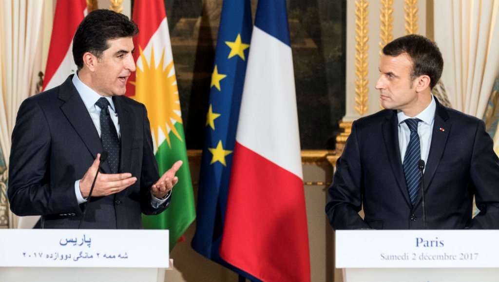 Macron dawiya salê serdana Kurdistanê dike