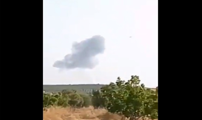 Video - Li Idlibê balafira ser a Sûriyê hat xistin