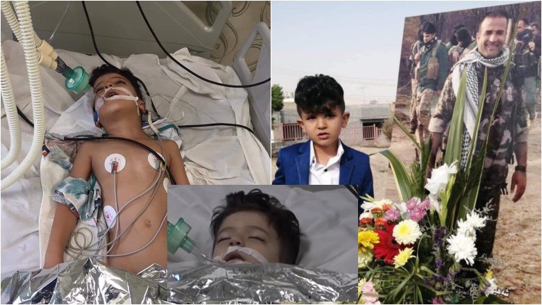 Biryarê 4 salî xema sehîdbûna bavê xwe ranegirt û dilê wî sekinî