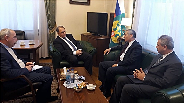 Sanda ENKSê serdana Rûsyayê dike