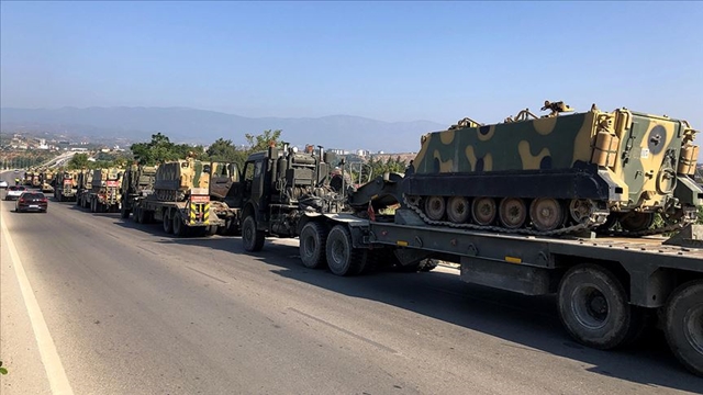 Ji Tirkiyê sewqîyata tankan bo Sûriyê