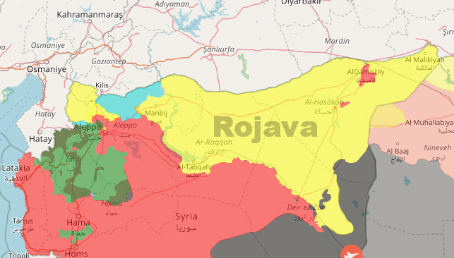 Rojava’dan Rusya’ya Esad rejimine baski yapin çagrisi