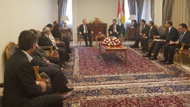 Basbakan Barzani, HDP heyetini kabul etti: Görüsmeler önemli