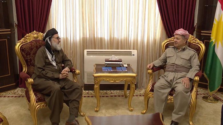 Baskan Mesud Barzani, Bizutnewe lideriyle görüstü