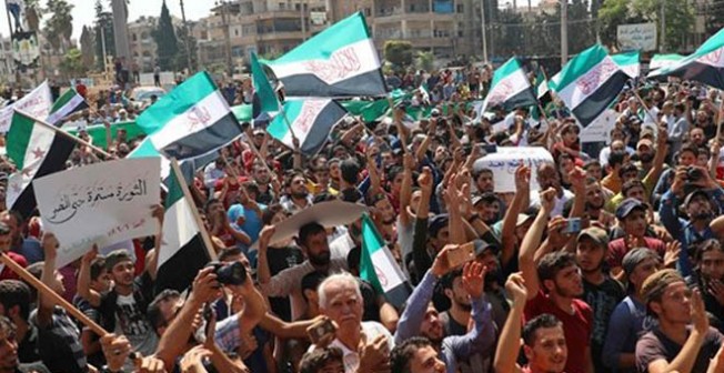 Suriye’de Esad rejimi, Rusya ve Çin’e karsi protesto