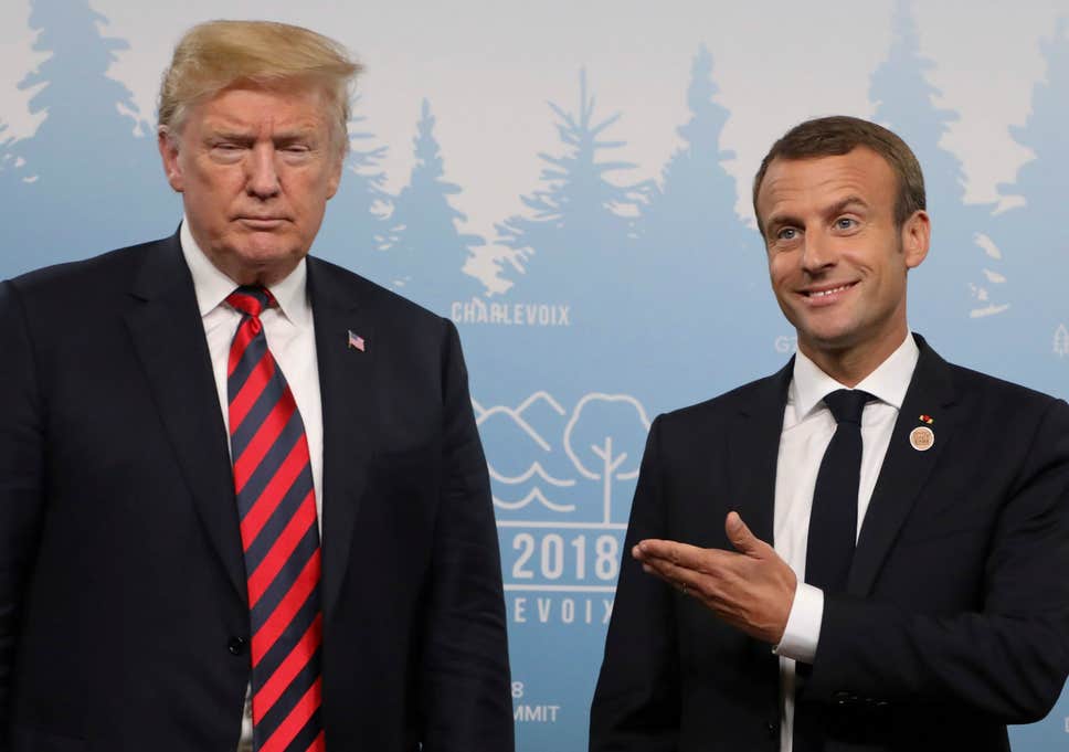Trump: Macron'un yaptiklarindan haberim var