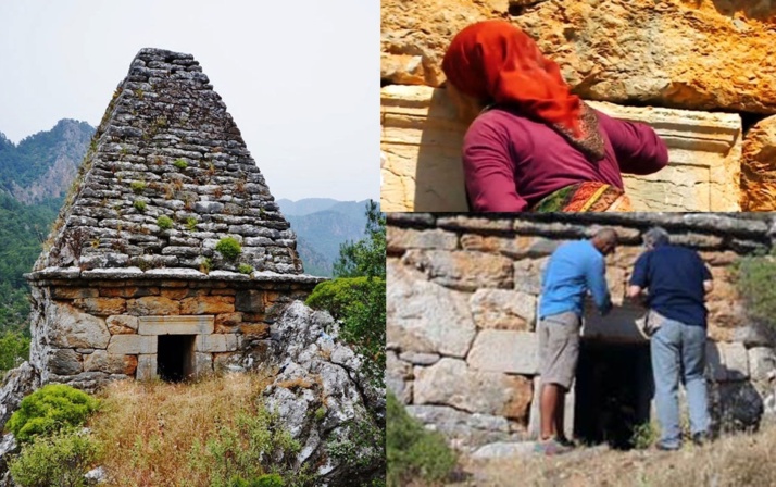 Yillarca türbe sanilip dua edildi, gerçekte gladyatör mezari çikti
