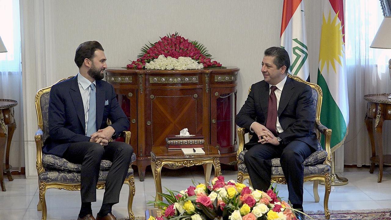 Lübnanli heyet, Basbakan ile ikili iliskileri görüstü