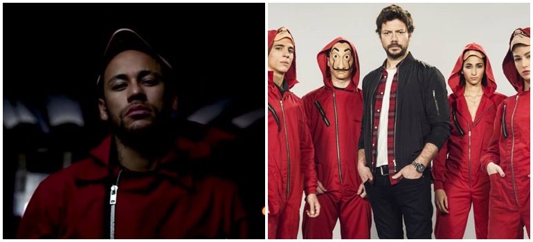 Neymar, La Casa de Papel'e 'transfer' oldu