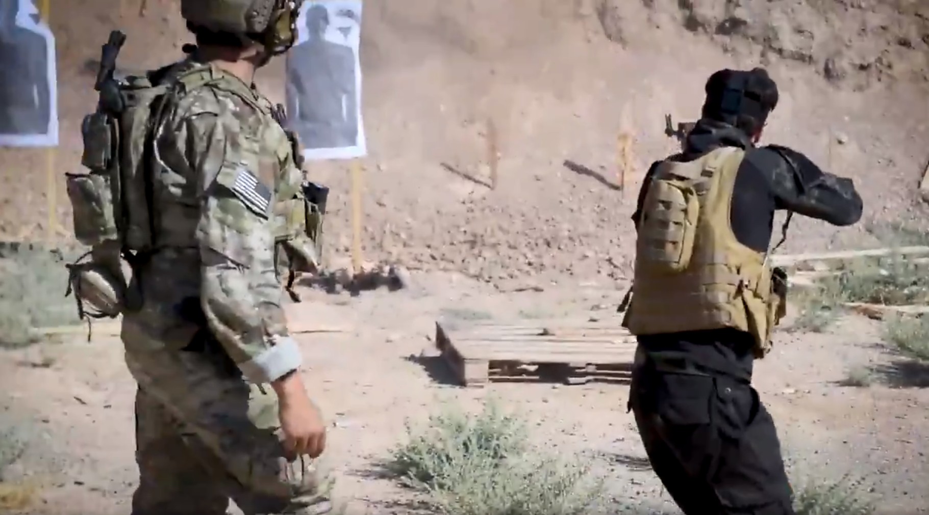 ABD, DSG’ye verdigi egitimlerin görüntülerini yayinladi