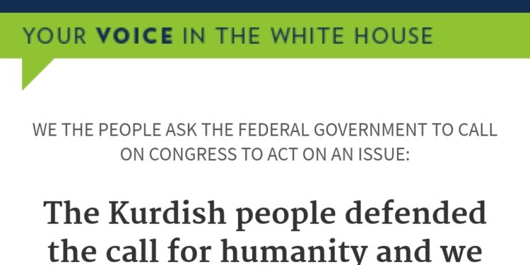 Rojava | Beyaz Saray’da imza kampanyasi: Karari geri çek!