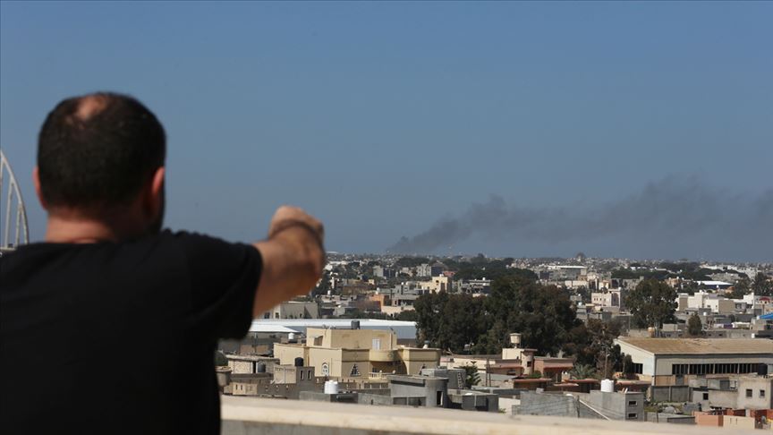 Hafter güçlerinden Trablus'a roketli saldiri