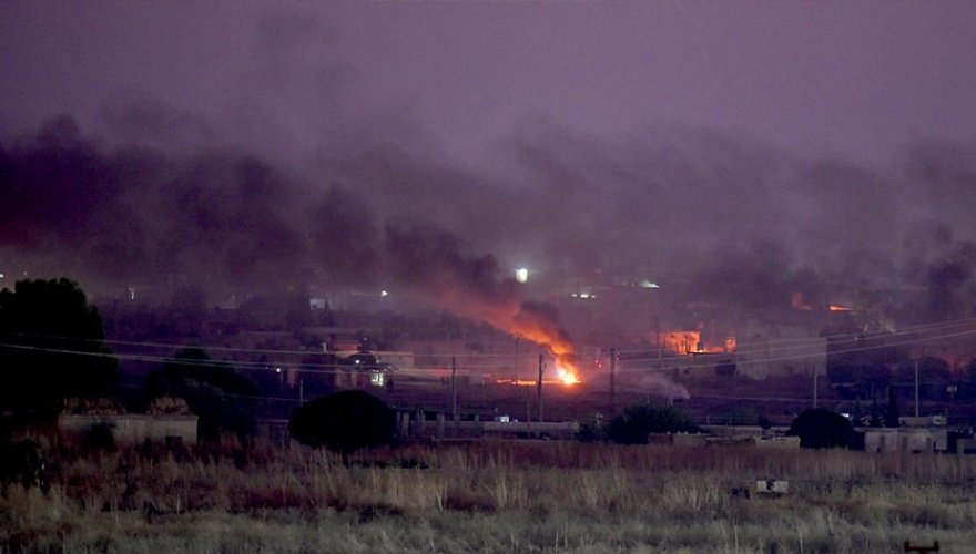 Suriye: TSK, Serekaniyê bölgesindeki istasyonu bombaladi
