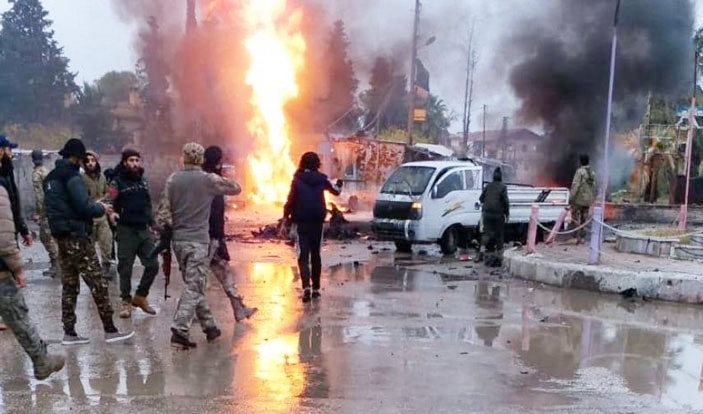 Serêkaniyê'de patlama: SMO'dan ölü ve yaralilar var!