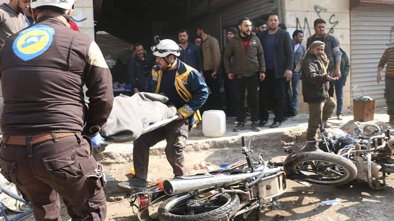 Efrin’de bomba yüklü araçla saldiri!