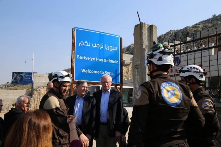 ABD’li heyetten, Suriye-Türkiye sinirinda inceleme