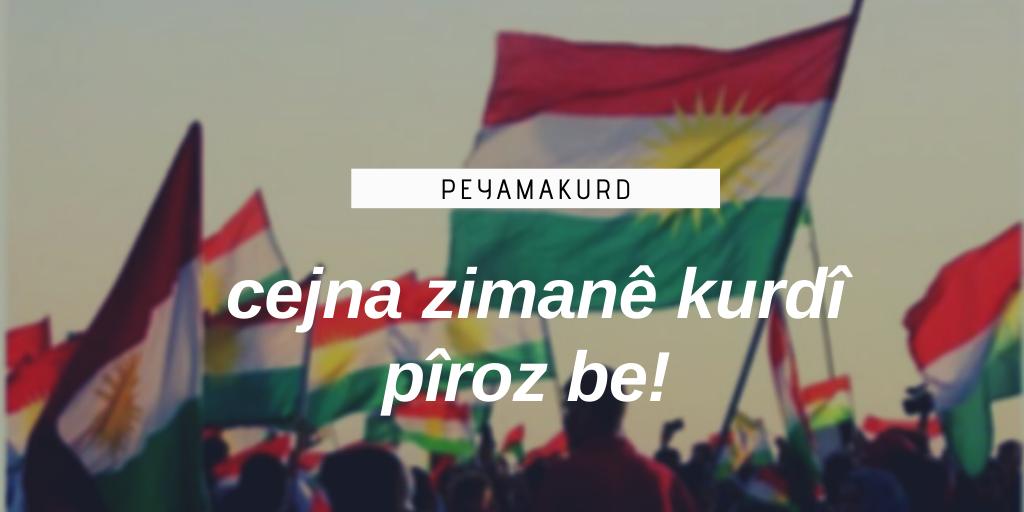 Bugün 15 Mayis Kürt Dil Bayrami