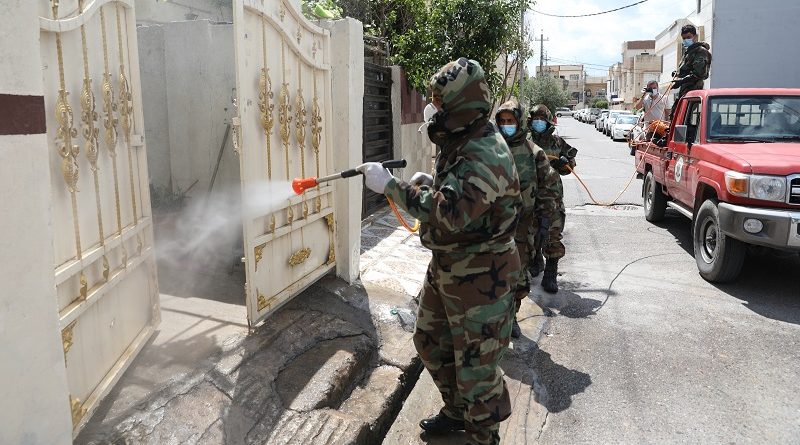 Kürdistan’da dezenfekte çalismalari devam ediyor