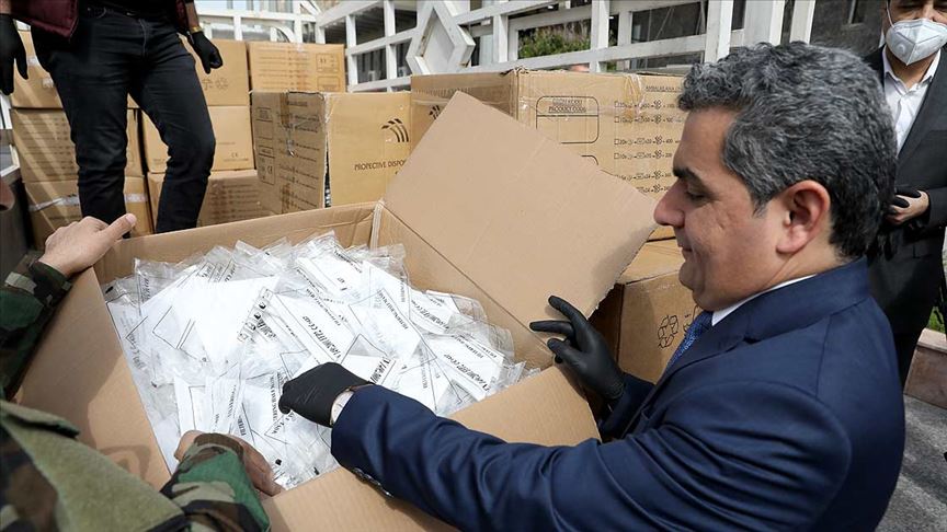 MHP, Erbil’e maske yardimi yapan Kizilay’a tepki gösterdi!