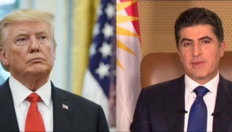 Trump’tan Baskan Neçirvan Barzani’ye mektup
