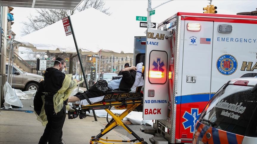 ABD’de bilanço agirlasiyor: Son 24 saatte 1339 ölü