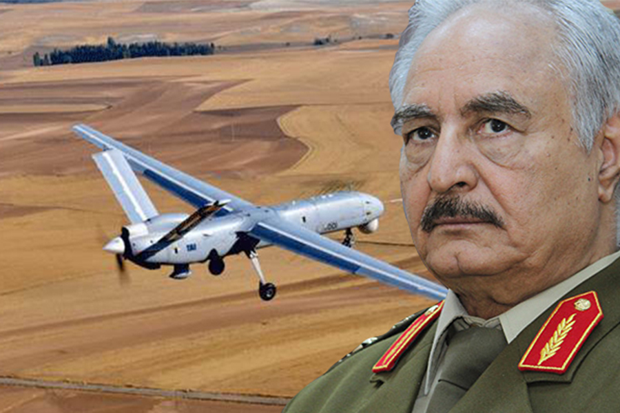 Hafter’e bagli Libya Ordusu, Türk IHA’si düsürdü