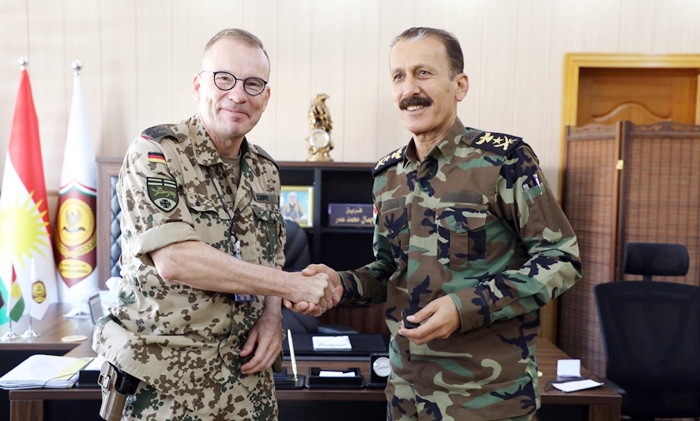 Wezareta Pêsmerge: Wê Almanya hevkarî û alîkariya Pêsmerge bidomîne