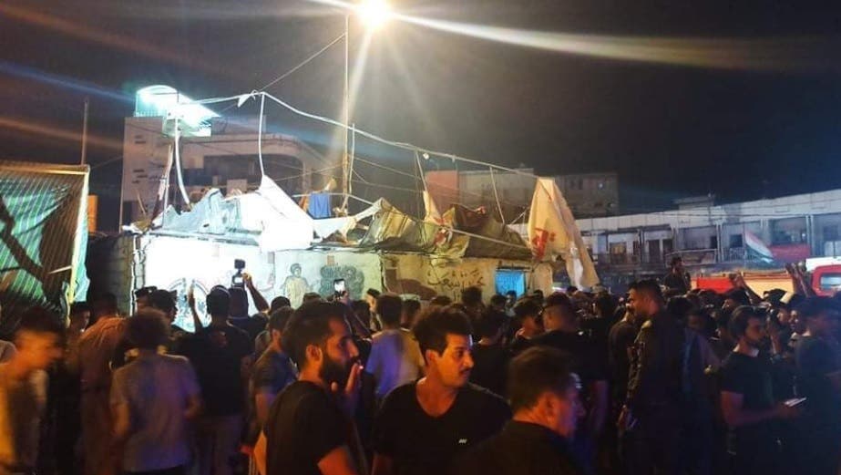 Irak’ta protestolar tekrar basladi: Parti binalari atese verildi!