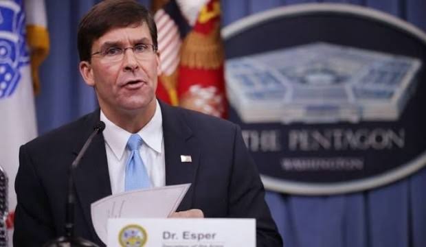 Esper: Hevrikên herî stratejîk ên Amerîkayê Rûsya û Çîn in